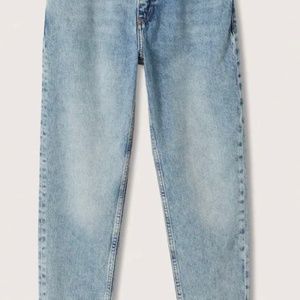high-waist jeans MANGO
